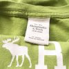 ABERCROMBIE & FITCH Stl XS Rund urringning T-shirt Kortärmad Material Bomull 100%