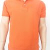 Oscar Jacobson Stl S Färg Orange Krage Herr Polo Kortärmad Material Bomull 100%