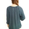 Saint tropez Stl XL Rund urringning Blus ärm 3/4