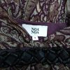 Noa noa Stl S Paisley V-ringning Blus Långärmad