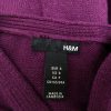 H&m Stl S V-ringning Knäppt kofta ärm 3/4 Finstickat