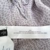 Massimo dutti Stl S Djurtryck Keyhole Crew Neck Blus Kortärmad Material Siden 100%