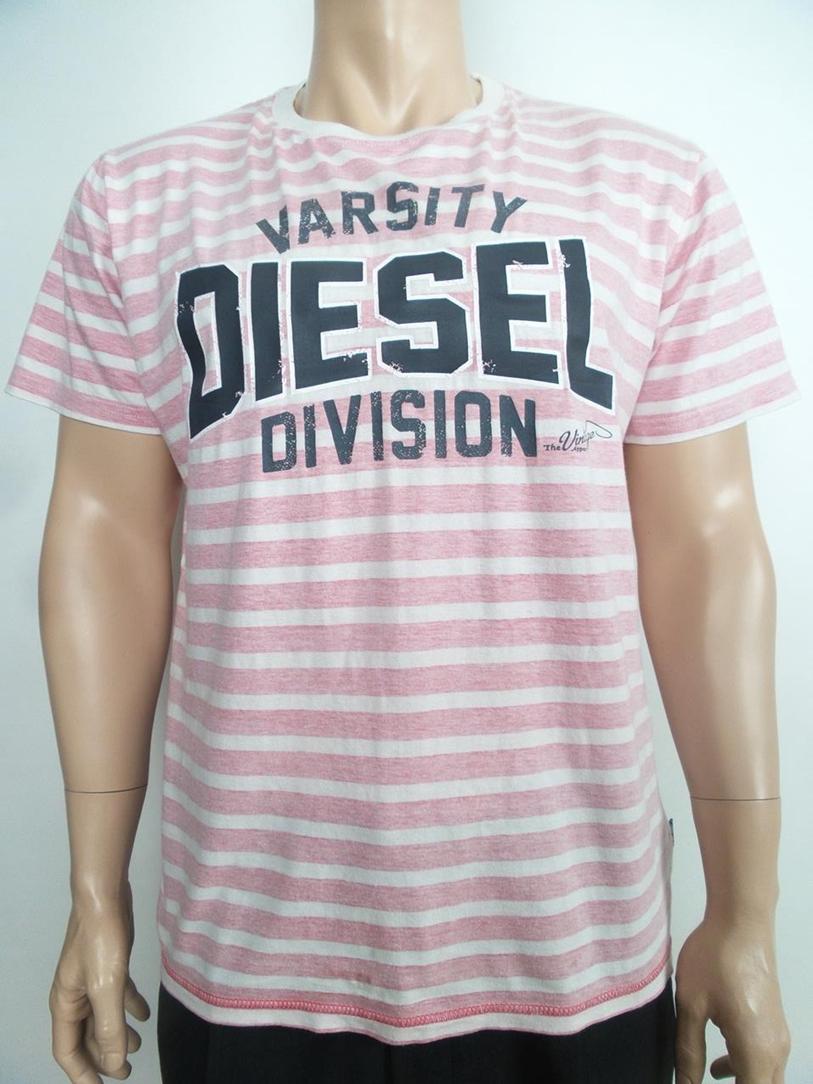 Diesel Stl L Herr T-shirt Kortärmad Material Bomull 100%