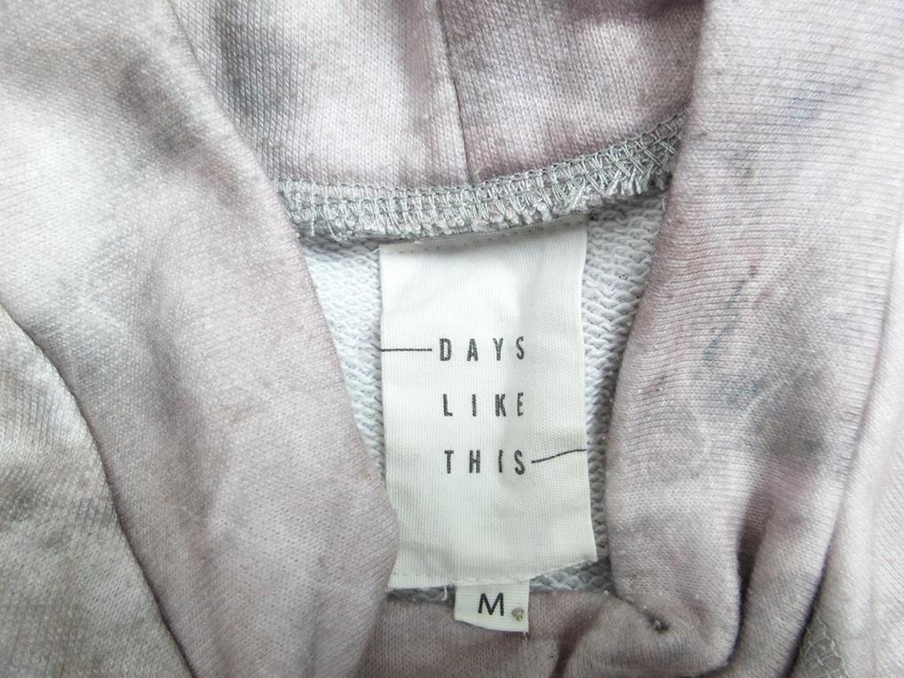 DAYS LIKE THIS Stl M Färg Pastell Mock turtle Tunika blus ärm 3/4