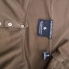 Maison scotch Stl S Färg Khaki U-ringning Popover Tunika Blus Långärmad Material Bomull