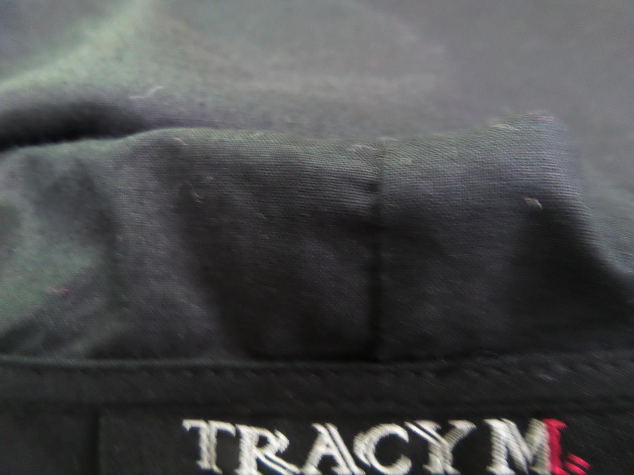 Tracy M Stl S Färg Svart V-ringning Blus Långärmad Material Bomull