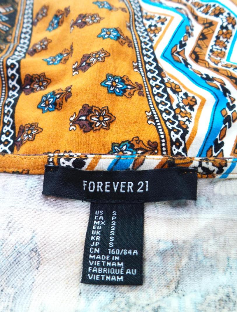 Forever 21 Stl S Färg Brun V-ringning Kroppsnära Klänning Långärmad Kort