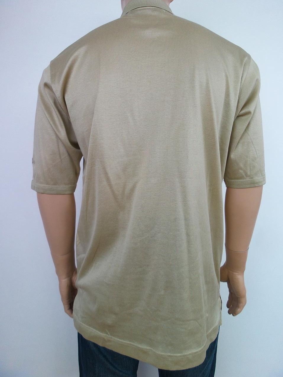 Oscar Jacobson Stl ZM Färg Beige Herr T-shirt Kortärmad Material Bomull