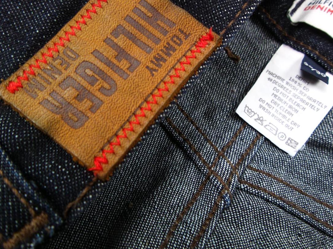 Hilfiger denim Stl 30 Färg Marinblå Jeans Material Bomull 100%