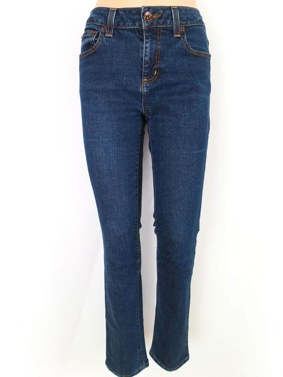 Dkny Stl 6 Färg Marinblå Jeans Material Bomull