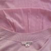 Dkny Stl XS Färg Pudrig Rosa Rund urringning Blus Långärmad