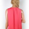 Dorothy perkins Stl 42 Färg Rosa Rund urringning Tunika blus Ärmlös