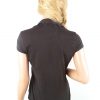 ZARA BASIC Stl L Färg Brun Krage Pikétröja Kortärmad