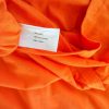 Sandwich Stl M Färg Orange Rund urringning Blus ärm 3/4 Material Bomull 100%