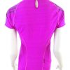 Adidas Stl XS Färg Fuchsia Rund urringning T-shirt Kortärmad