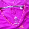 Adidas Stl XS Färg Fuchsia Rund urringning T-shirt Kortärmad