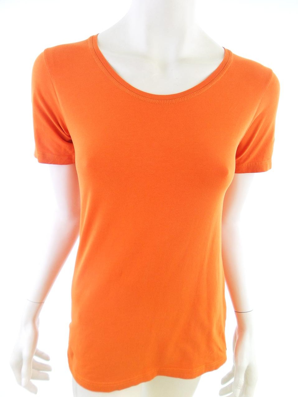 Gudrun Sjödén Stl S Färg Orange Rund urringning T-shirt Kortärmad Material Bomull 100%