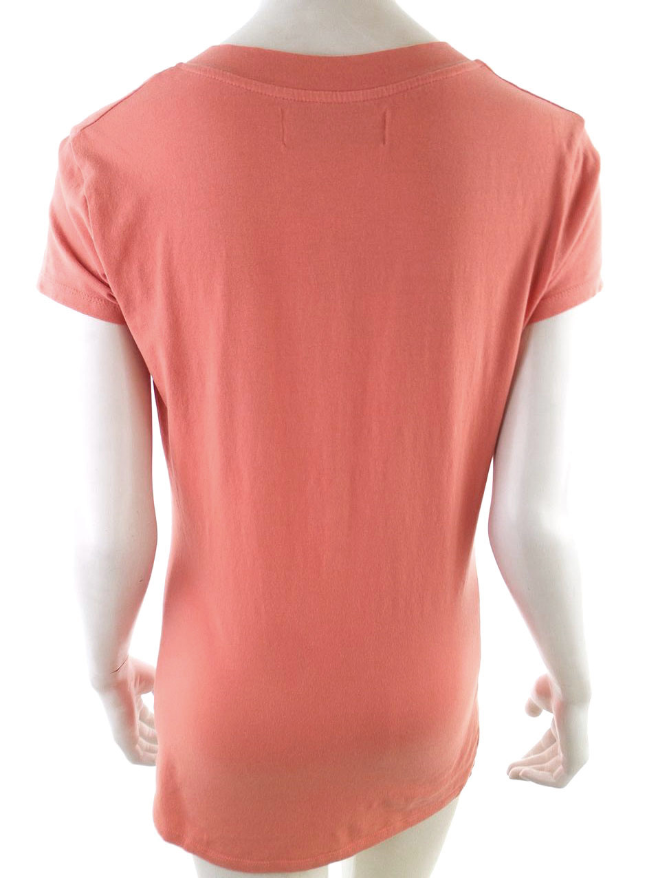 Zara Stl L Färg Rosa V-ringning T-shirt Kortärmad Material Bomull