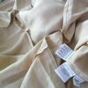 Marella Stl 44 Färg Beige Krage Knäppt Skjort Blus Långärmad Material Lin