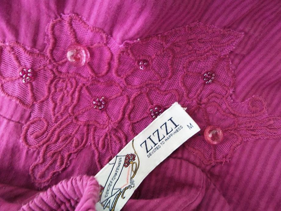 Zizzi Stl M Färg Rosa Axelbandslös Sommar Klänning Ärmlös Midi Material Bomull 100%