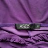 ASOS Stl 12 (40) Färg Lila Halter Mini Klänning Ärmlös Kort