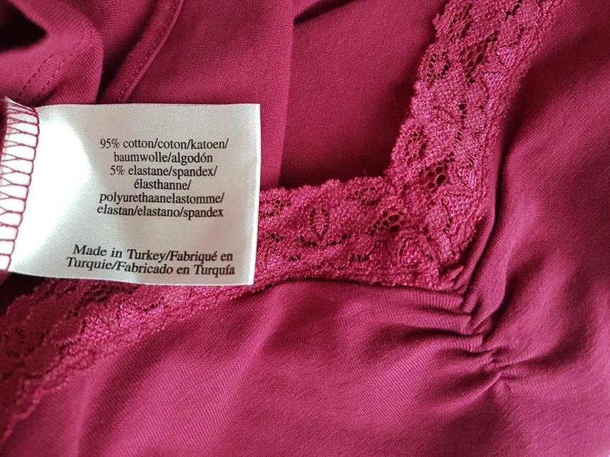 Laura ashley Stl 42 Färg Rosa Hjärtformad Blus Ärmlös Material Bomull