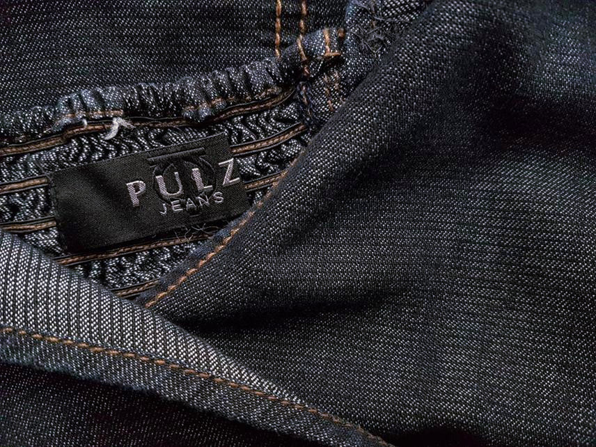 Pulz jeans Stl M Färg Marinblå V-ringning Skal Klänning Ärmlös Midi