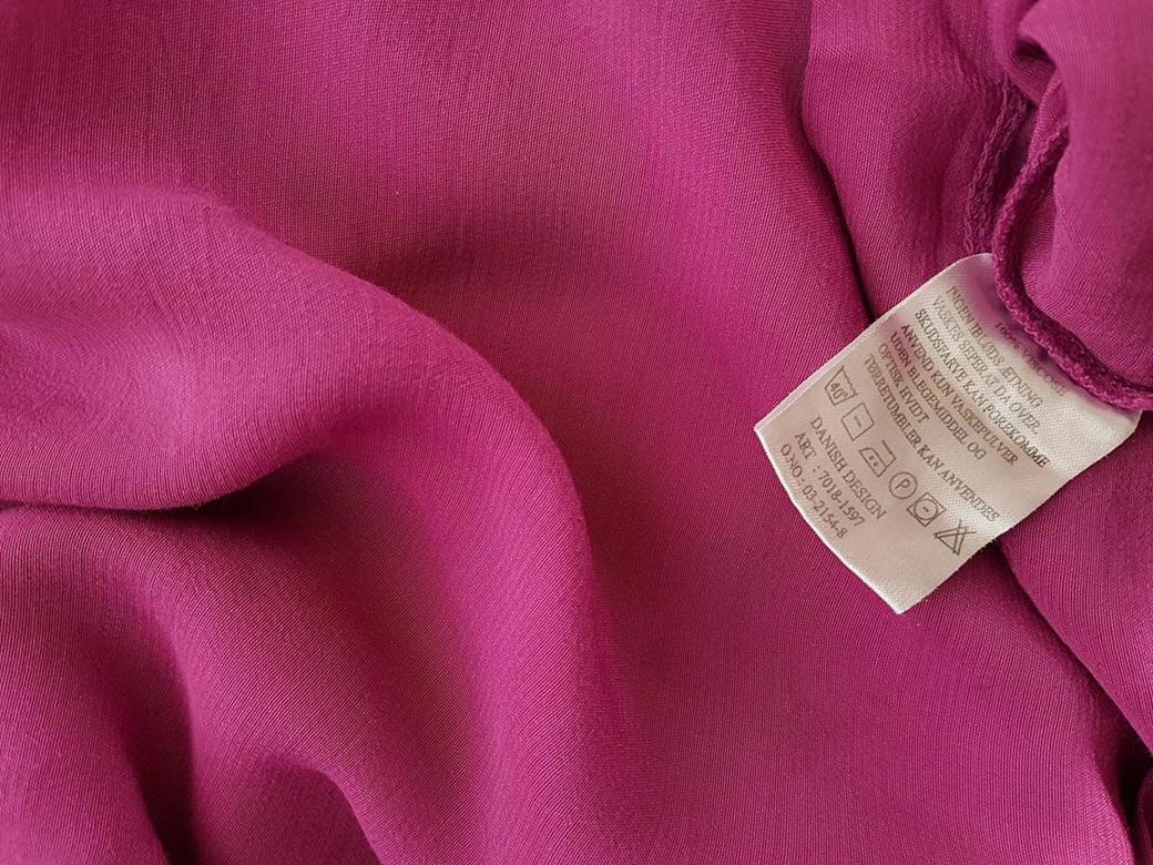 Uno Stl 1 Färg Fuchsia Rund urringning Mini Klänning Ärmlös Kort Material Viskos 100%