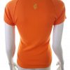 Rocawear Stl S Färg Orange V-ringning Blus Kortärmad Material Bomull 100%