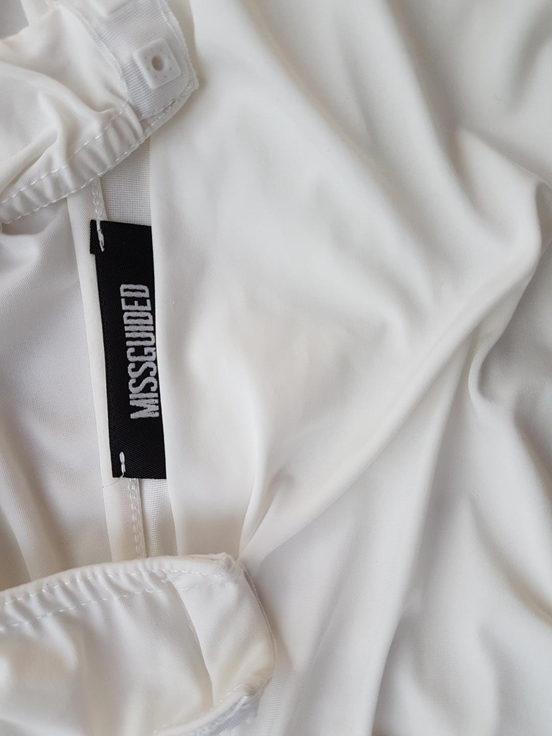 Missguided Stl 38 Färg Elfenben Body Långärmad