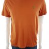 Polo Ralph Lauren Stl S Färg Orange Herr T-shirt Kortärmad Material Bomull 100%