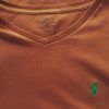 Polo Ralph Lauren Stl S Färg Orange Herr T-shirt Kortärmad Material Bomull 100%