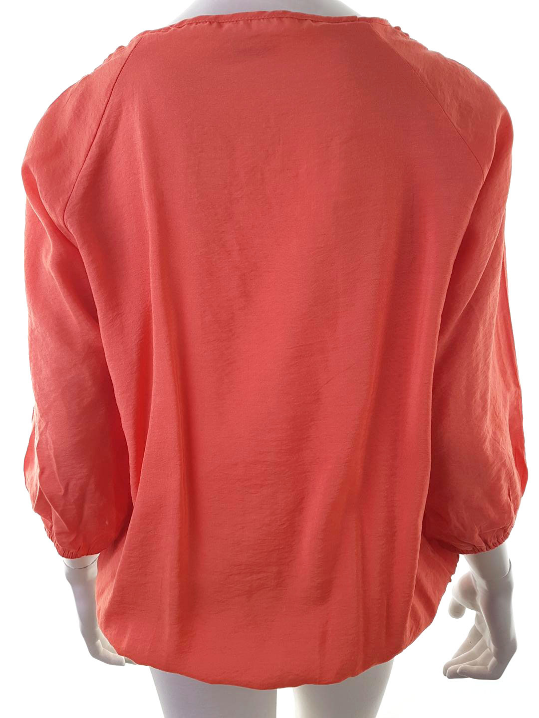 Micha Stl 38 Färg Orange Båtringning Tunika blus ärm 3/4 Material Viskos