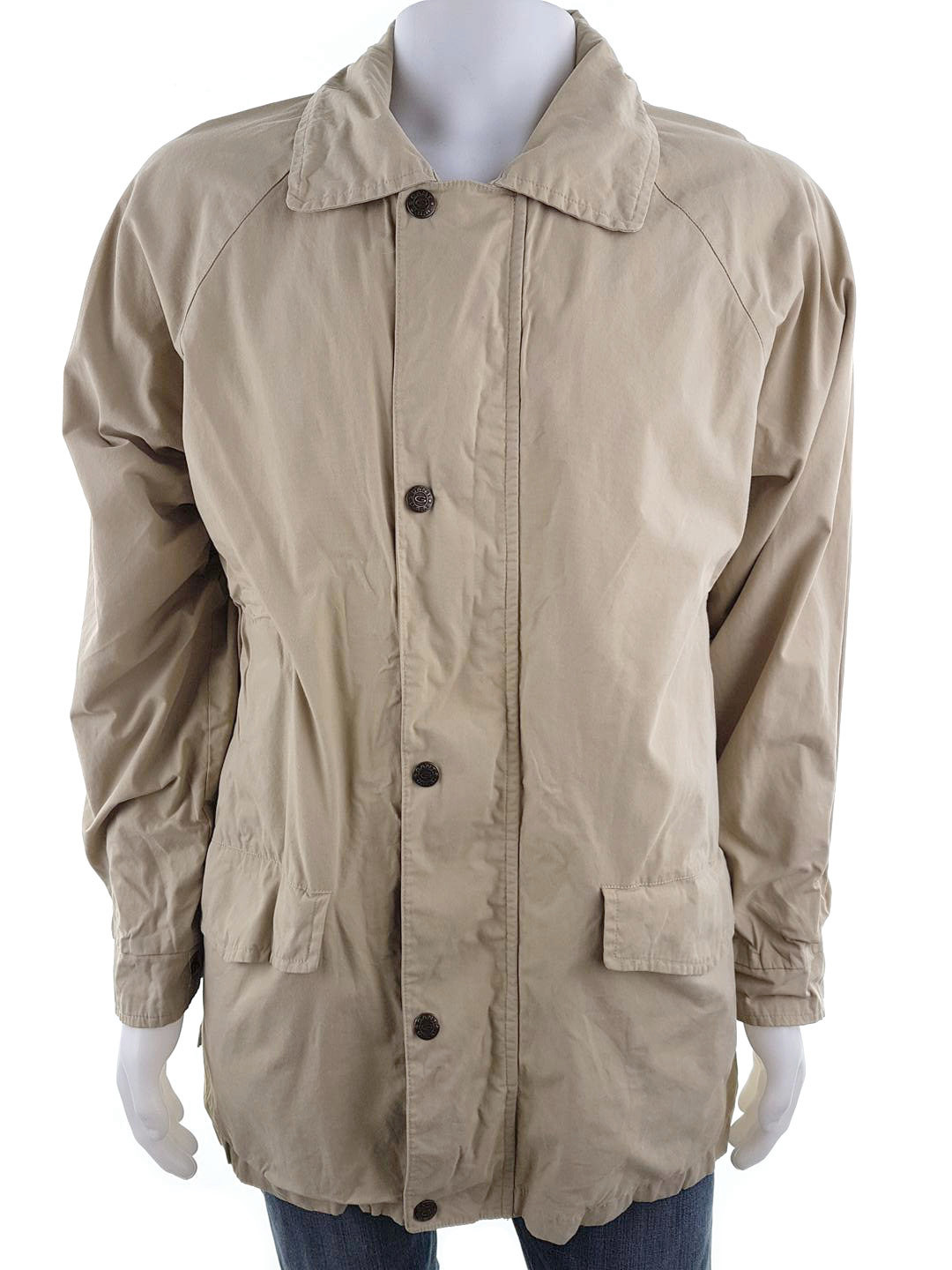 Gant Stl M Färg Beige Herr Jacka Långärmad Material Bomull