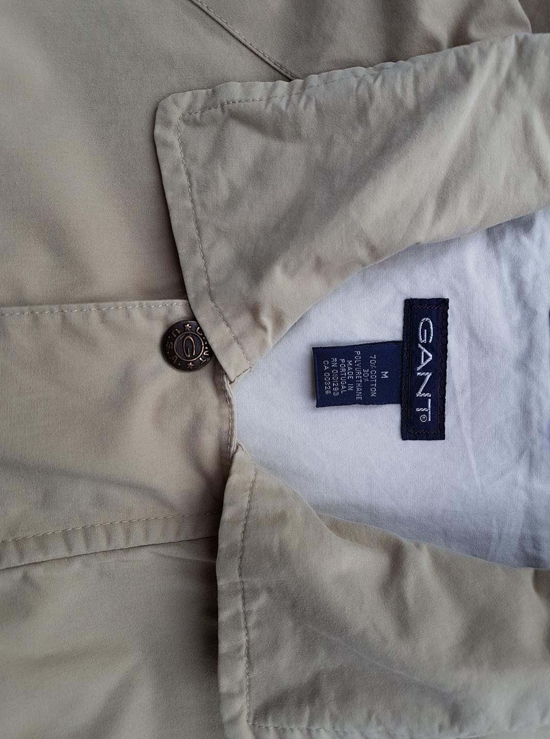 Gant Stl M Färg Beige Herr Jacka Långärmad Material Bomull