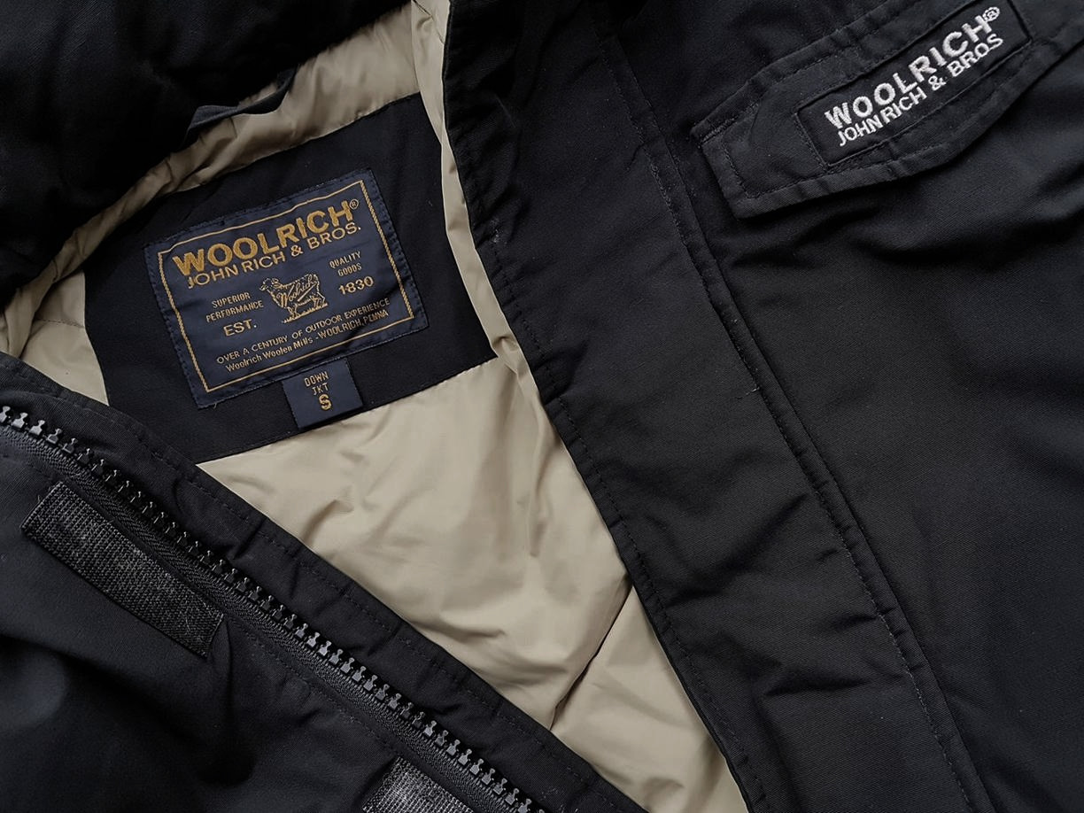 Woolrich Stl S Färg Svart Herr Jacka Långärmad