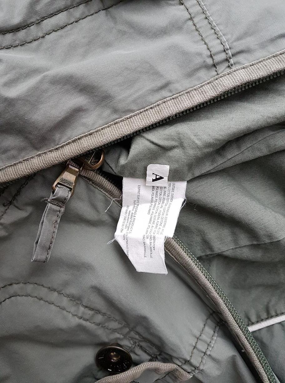 Esprit Stl M Färg Khaki Jacka Långärmad Material Bomull 100%