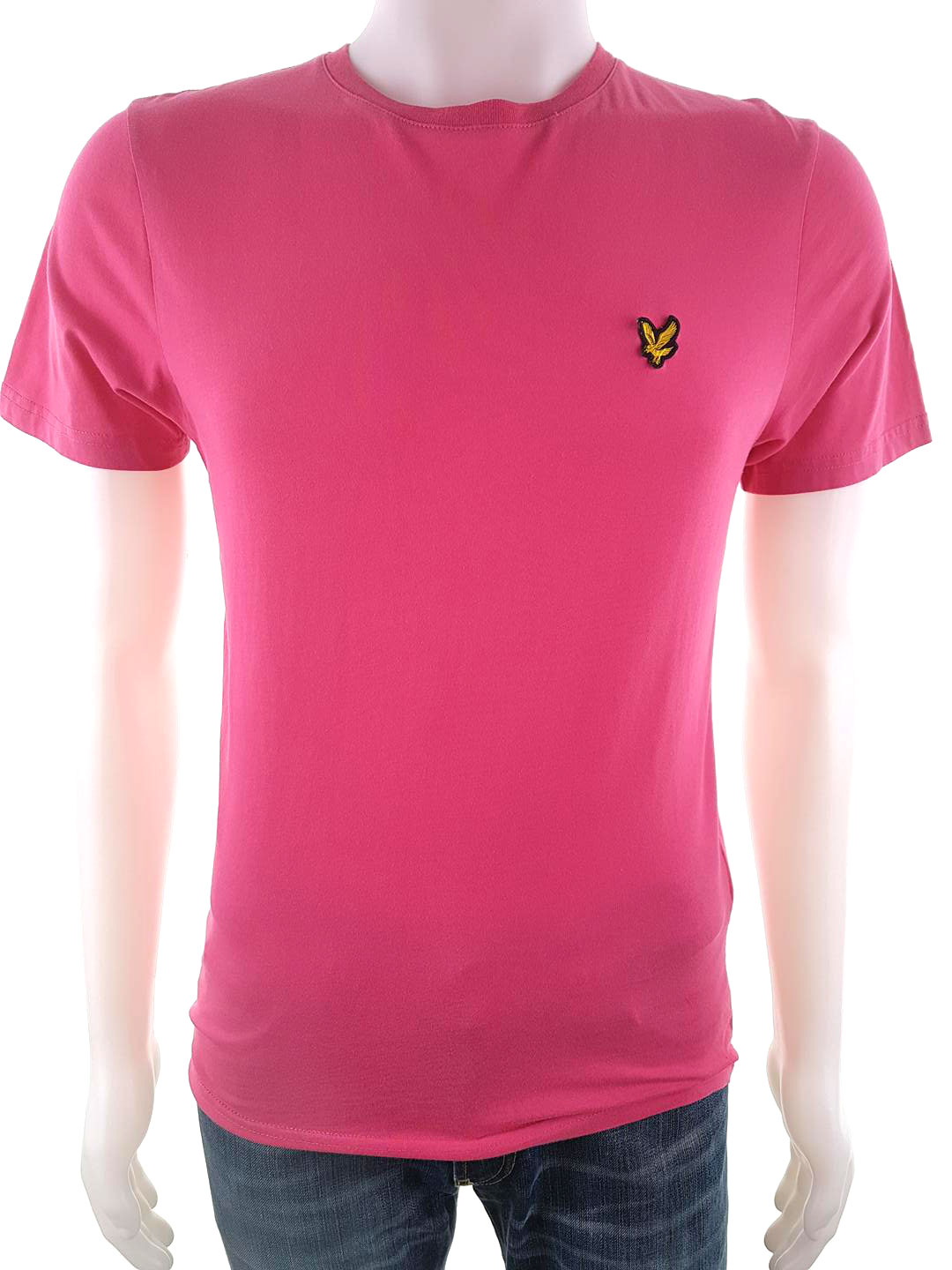 Lyle & Scott Stl S Färg Rosa Herr T-shirt Kortärmad Material Bomull 100%