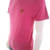 Lyle & Scott Stl S Färg Rosa Herr T-shirt Kortärmad Material Bomull 100%