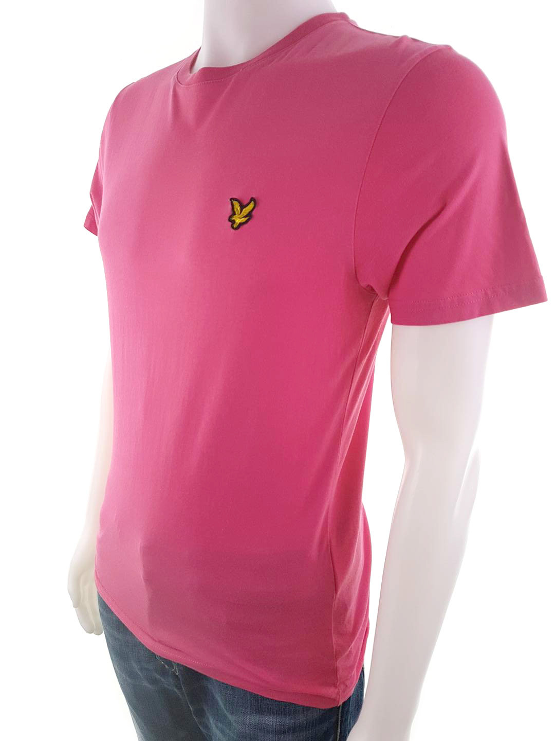 Lyle & Scott Stl S Färg Rosa Herr T-shirt Kortärmad Material Bomull 100%