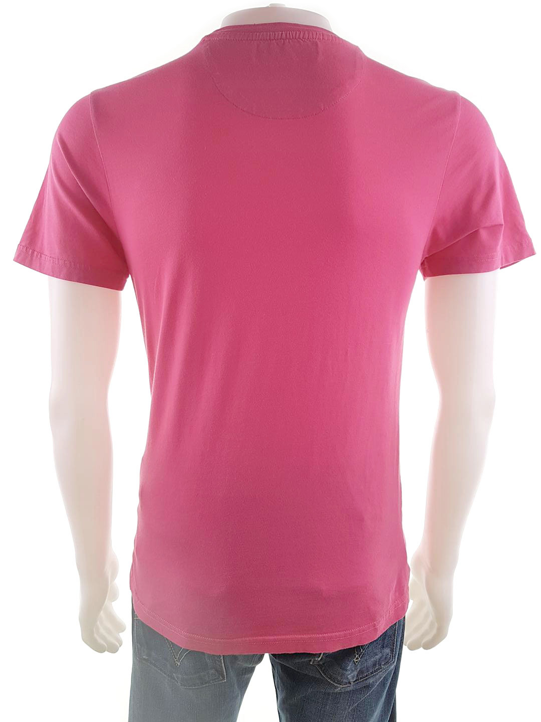 Lyle & Scott Stl S Färg Rosa Herr T-shirt Kortärmad Material Bomull 100%