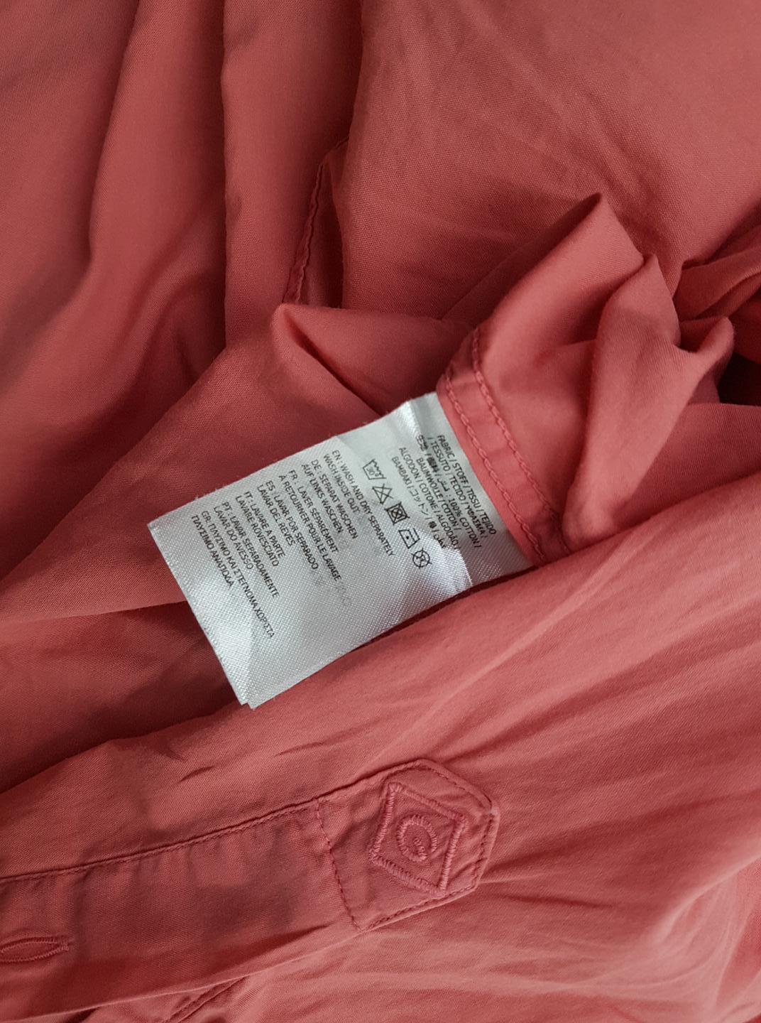 Gant Stl XL Färg Rosa Krage Herr skjorta, casual Långärmad Material Bomull 100%