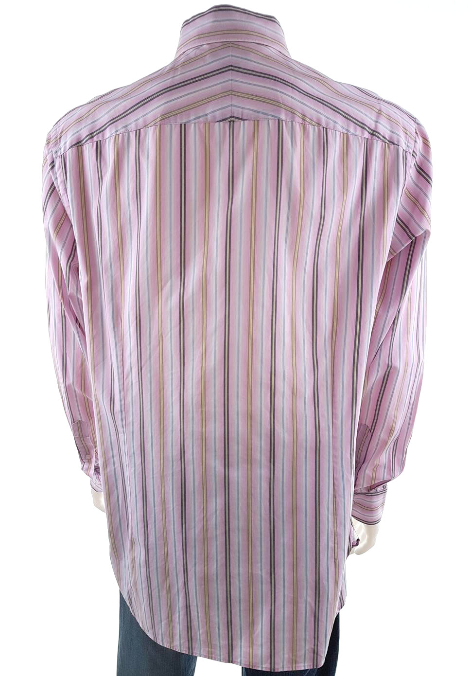 J by Jasper Conran Stl L Färg Rosa Krage Herr skjorta, casual Långärmad Material Bomull 100%