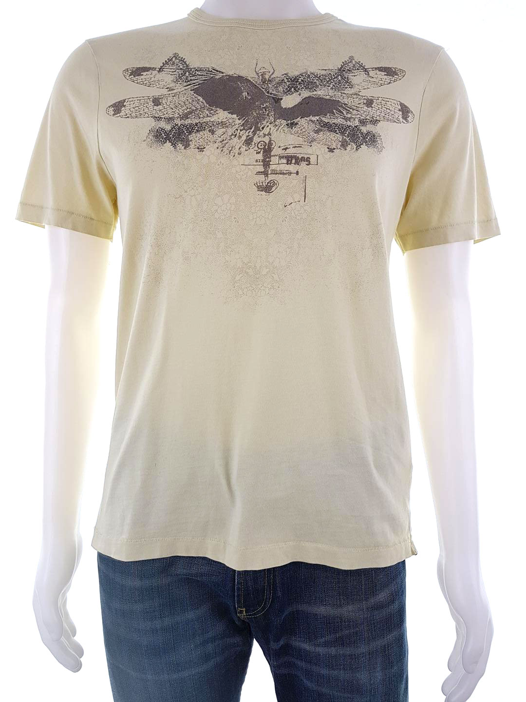 Ted Baker Stl 3 Färg Gul Herr T-shirt Kortärmad Material Bomull 100%