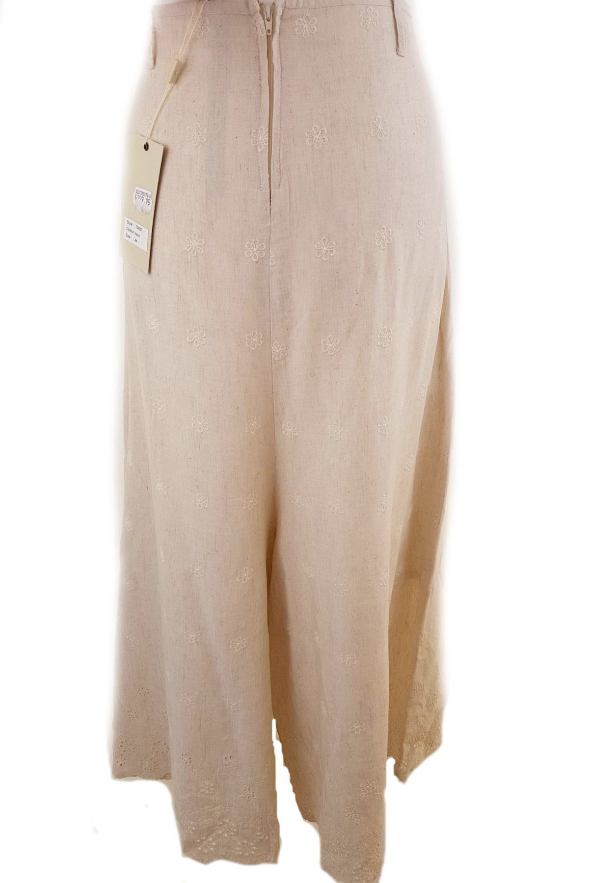 Uldahl Stl 44 Färg Beige Casual Byxor Material Rayon