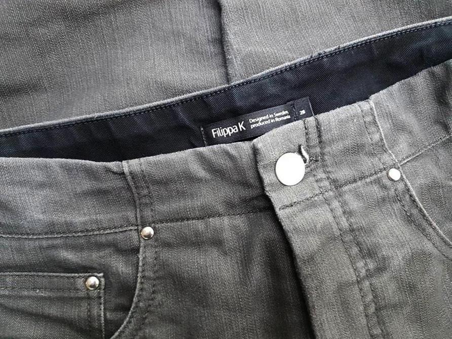 Filippa k Stl 28 Färg Grå Jeans Material Bomull