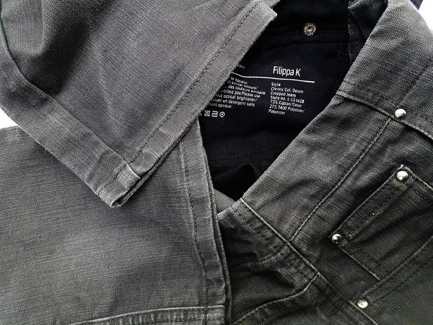 Filippa k Stl 28 Färg Grå Jeans Material Bomull