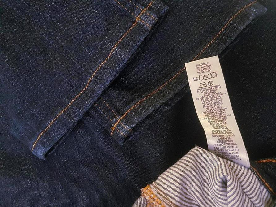 Paul Costelloe Stl 32 Färg Marinblå Jeans Material Bomull