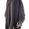 Vero moda Stl M Färg Brun Rund urringning Poncho-tröja Ärmlös Finstickat