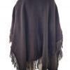 Vero moda Stl M Färg Brun Rund urringning Poncho-tröja Ärmlös Finstickat